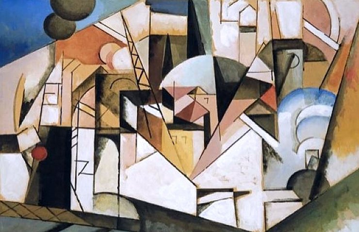 ALBERT GLEIZES 1881 1953 FRENCH CUBIST PAINTER The Multiplicity Of