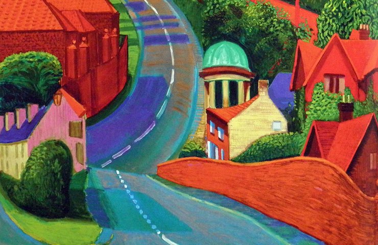 DAVID HOCKNEY, ENGLISH PAINTER One of the most