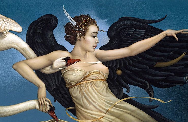 MICHAEL PARKES 1944 AMERICAN PAINTER The Magical Realism Of