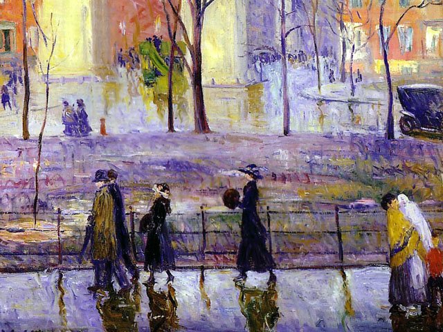 William Glackens American Painter The Man That