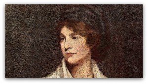 AW3D9R Mary Wollstonecraft - portrait. British author, feminist