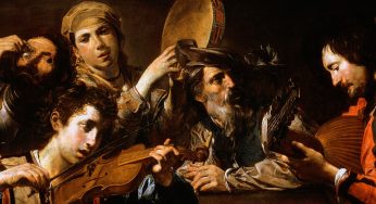 VALENTIN DE BOULOGNE (1591/1632), FRENCH PAINTER – Painting under a raking light