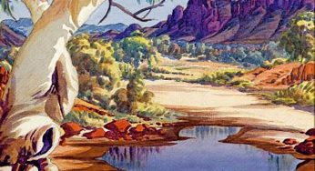 A GIFT, ONLY IMPROVED WITH PRACTICE – Albert Namatjira / The extraordinary life of aborigenal painter.