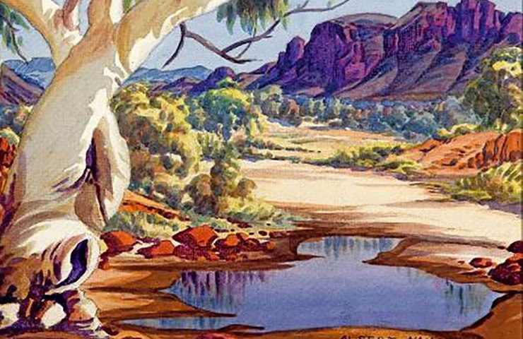 A GIFT, ONLY IMPROVED WITH PRACTICE Albert Namatjira