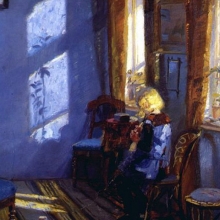 ANNA ANCHER (1859/1935), DANISH PAINTER: A world apart, made by colors ...