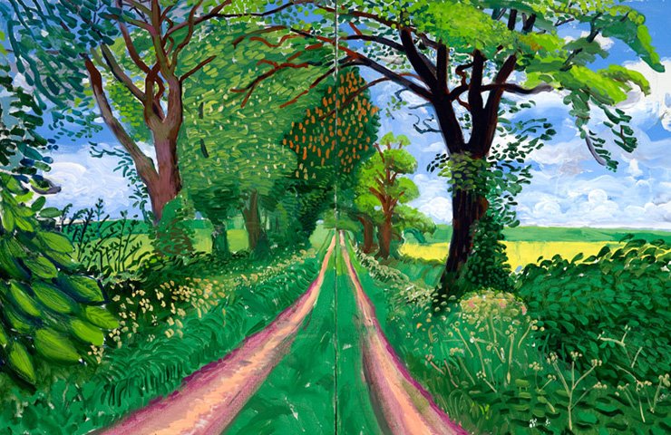 david hockney painting most expensive