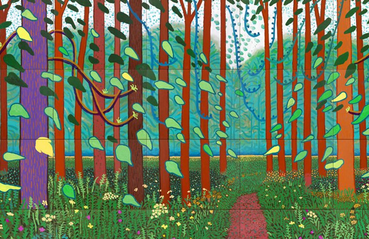 david hockney painting most expensive