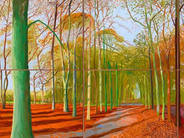 DAVID HOCKNEY, ENGLISH PAINTER – Synesthetic colours in response to ...