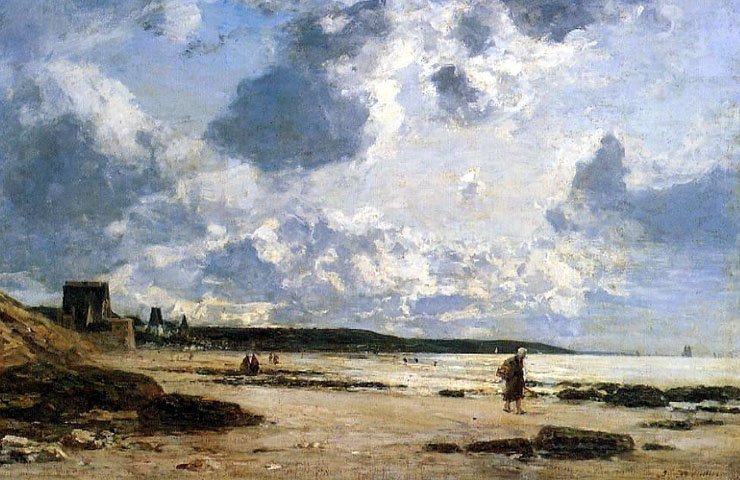 EUGENE LOUIS BOUDIN (1824-1898), FRENCH PAINTER – The coastal ...