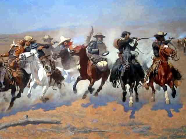 FREDERIC REMINGTON (1861/1909), AMERICAN PAINTER – The Color of the ...