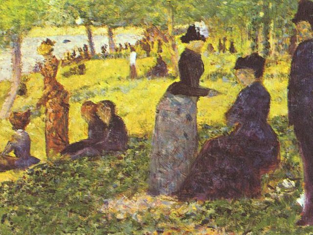 GEORGES SEURAT (1859/1891), FRENCH PAINTER: The importance of colors ...