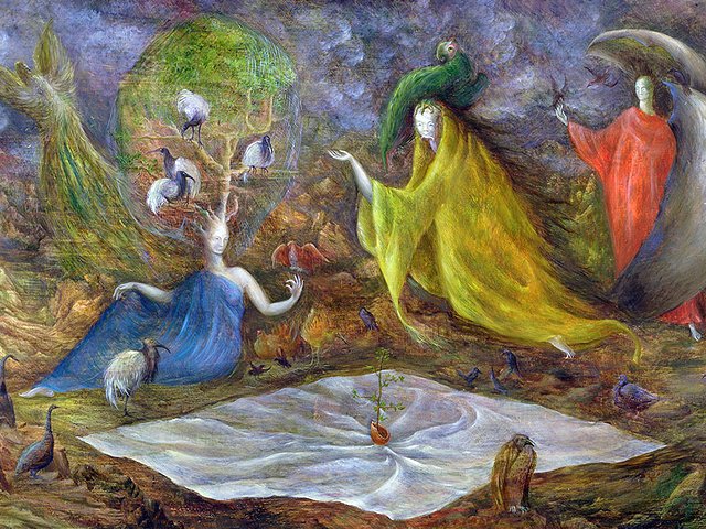 LEONORA CARRINGTON (1917/2011), ENGLISH PAINTER – Perception of reality ...