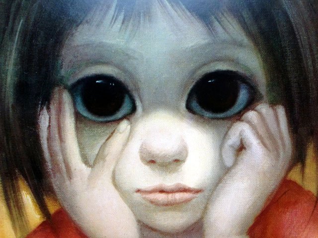 MARGARET KEANE, AMERICAN PAINTER – Began painting her signature 