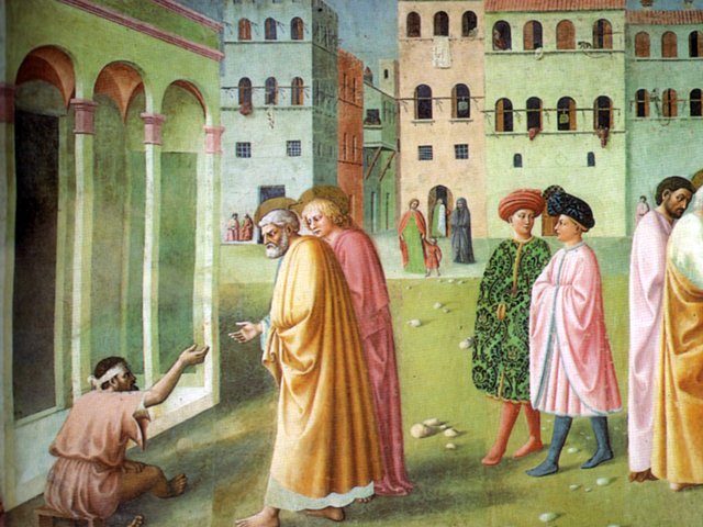 MASACCIO (1401/1428), ITALIAN PAINTER: Shades of Giotto, Brunelleschi ...