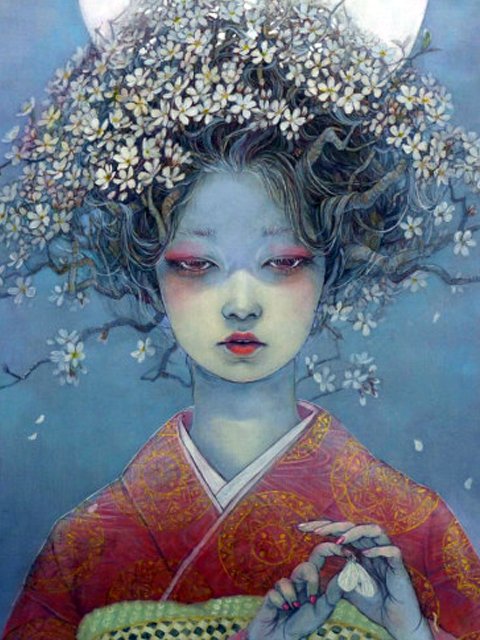 MIHO HIRANO, JAPANESE PAINTER: Breathing Japan, with colorful shades of ...