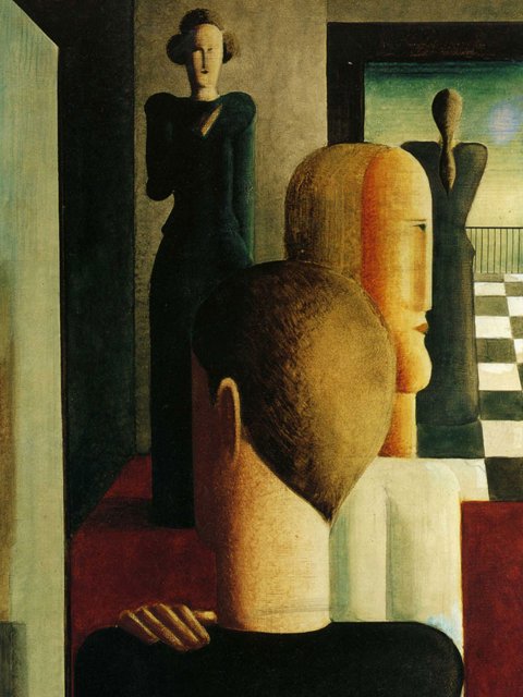 OSKAR SCHLEMMER (1883/1943), GERMAN PAINTER