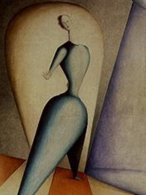 OSKAR SCHLEMMER (1883/1943), GERMAN PAINTER