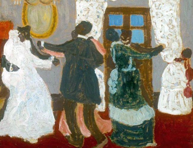 PEDRO FIGARI (1861/1938), URUGUAYAN PAINTER – Painting on the margin of ...