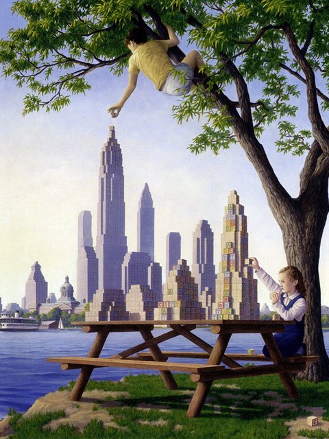ROB GONSALVES, CANADIAN PAINTER - When the magic realism becomes ...