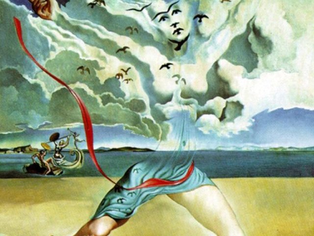 SALVADOR DALI' (1904/1989), SPANISH PAINTER: The skilled surrealist who ...