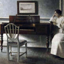 VILHELM HAMMERSHOI (1864/1916), DANISH PAINTER – Painter of tranquil ...