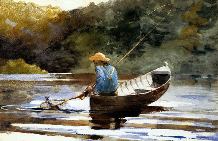 WINSLOW HOMER (1836/1910), AMERICAN IMPRESSIONIST PAINTER