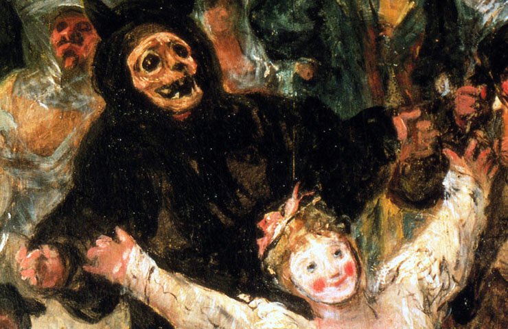 WITCHES THROUGH THE EYES OF FRANCISCO GOYA - Meeting Benches
