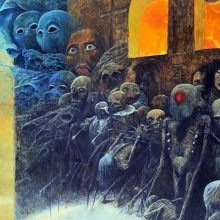 ZDZISLAW BEKSINSKI (1929/2005), POLISH PAINTER – I wish to paint in ...