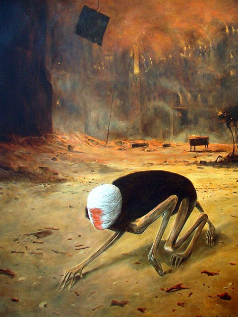 ZDZISLAW BEKSINSKI (1929/2005), POLISH PAINTER – I wish to paint in ...