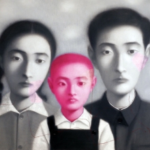 ZHANG XIAOGANG, CHINESE PAINTER: To create an effect of false ...